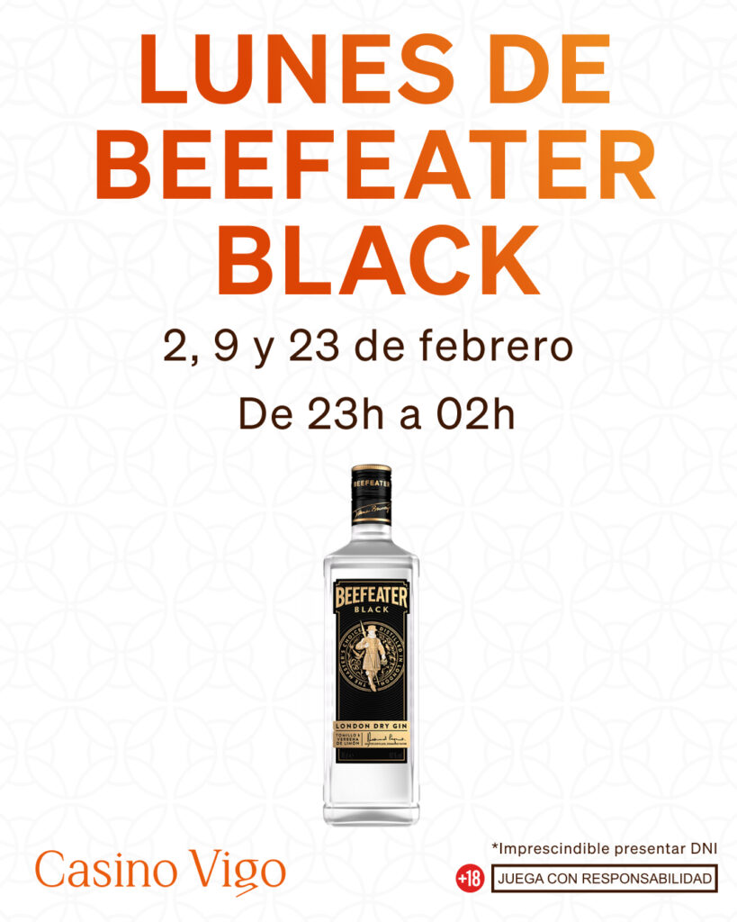 Degustación Beefeater Black febrero